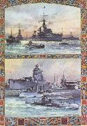 unknow artist engelska flottan 1910 och 1935 Spain oil painting artist